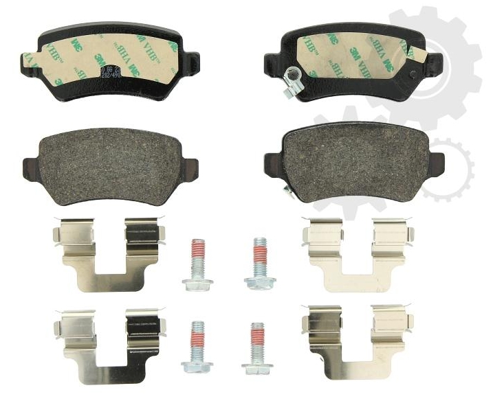 Placute frana spate Opel Astra G FERODO